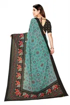 Georgette Printed Saree for Women 