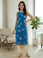 Long Straight Kurti for Women 