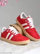 Shoetopia Girls Sneakers Red 