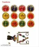 Laddu Gopal Cotton Dress Set, Pack of 12 