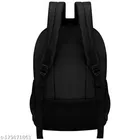 PU Backpack for Men & Women, Black