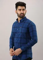 Full Sleeves Checkered Shirt for Men 