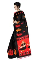 Khadi Silk Kalamkari Saree for Women 