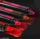 Combo of Min 5-in-1 Lipsticks with 4 Pcs Liquid Lipstick 