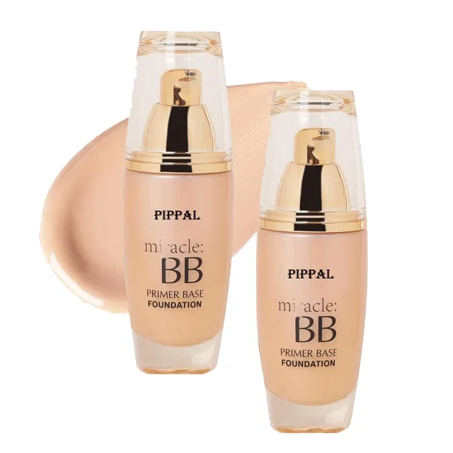 Pippal Mirecle B.B. Primer Base Foundation (60 ml, Pack of 2)