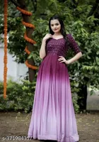 Anarkali Embellished Maxi Dress for Women 
