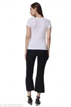 Half Sleeves Top & Bottom Set for Women 