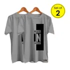 Round Neck Printed T-Shirt for Men 