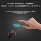 Life Like TWS With Slider Box Bluetooth Earphone In Ear Auto pairing with Power bank feature - Black