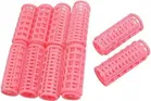 10 Pcs Plastic Hair Curling Rollers 