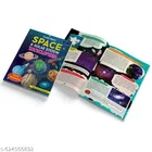 Space, Human Body & Nature Educational Books for Children, Set of 3