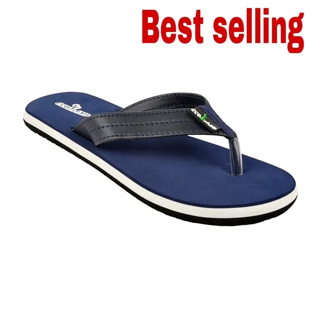 Slippers for Men (Navy Blue, 9)