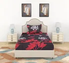 Microfiber Printed Single Bedsheet with Single Pillow Cover 