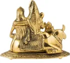 Shiva Parvati Idol with Nandi Statue 