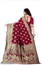 Soft Silk Zari Woven Saree for Women 