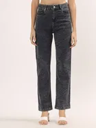 Denim Wide Leg Jeans for Women 