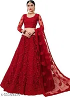 Cotton Blend Lehenga Choli for Women 