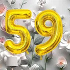 Foil Balloon for Birthday Celebration, No. 59 