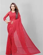 Net Floral Saree for Women 