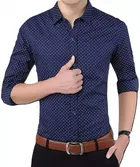 Men's Printed Full Sleeves Shirt 