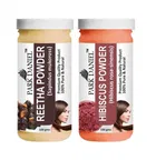 Park Daniel Pure & Natural Reetha Powder & Hibiscus Powder 