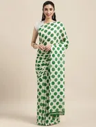 Georgette Printed Saree for Women 