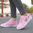 Sneakers for Women, Pink & White 