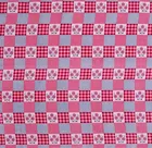 Arch Fab Pink Check Double Bedsheet 88X90 Inch