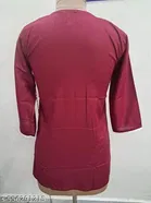 Floral Embroidered Rayon Kurti for Women 