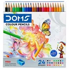 DOMS Color Pencils with free Sharpener 