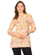 Cotton Printed Top for Women 