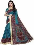 Svb Saree Mysore Silk Kalamkari Saree 