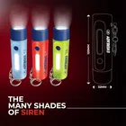 Eveready Siren Rechargeable DL102 Torch, Multicolor, 3cm