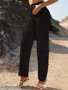 Cotton Blend Trouser for Women 