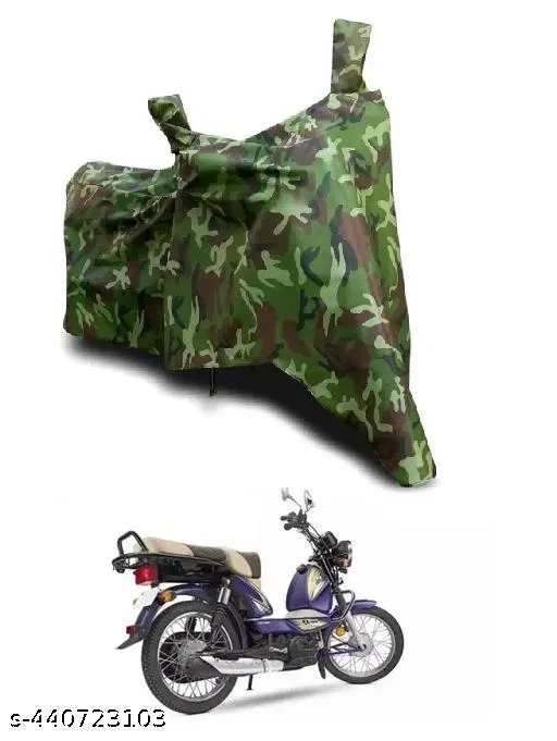 Polyester Cover For Bike/Scooter, Multicolour