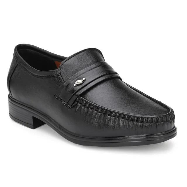 Formal Shoes for Men (Black, 8)