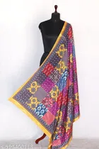 Cotton Printed Dupatta for Women & Girls, Multicolour 