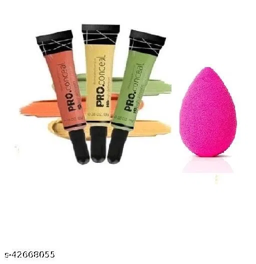 Face Makeup Combo, Multicolor, Set of 1