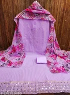 Embroidered Unstitched Suit for Women 