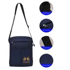Polyester Crossbody Messenger Bag for Men & Women 
