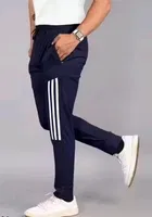 Polyester Blend Regular Fit Track Pants for Men 