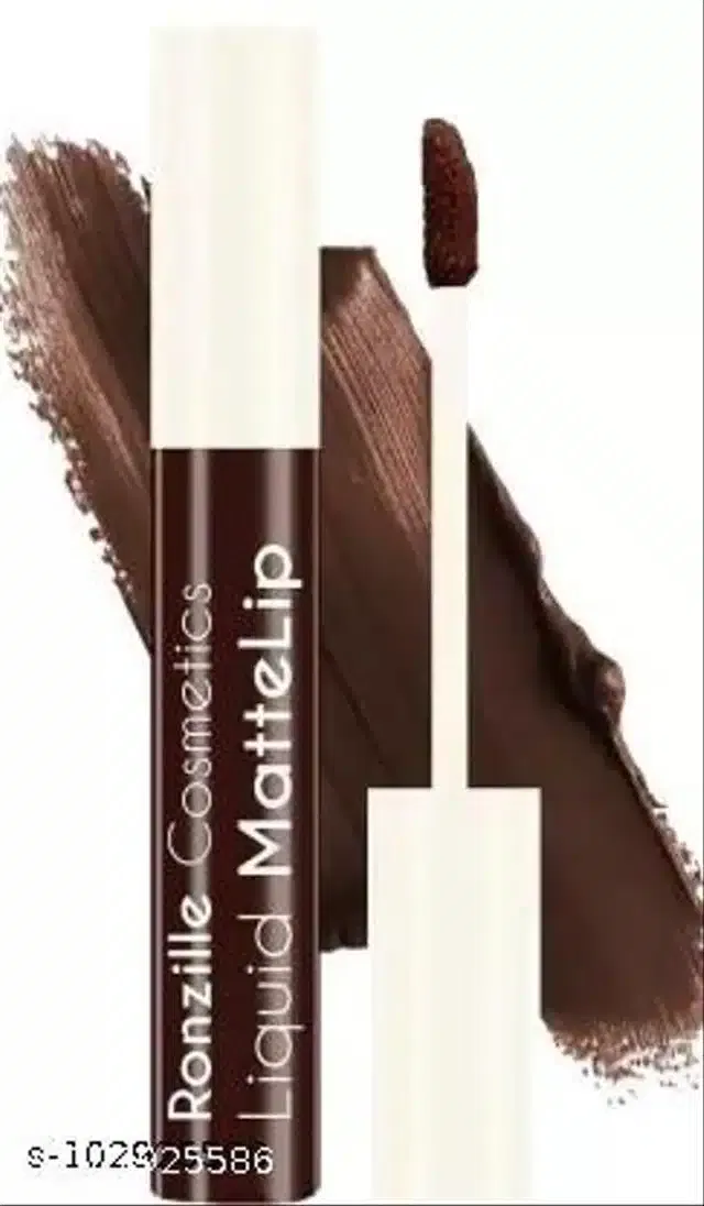 Ronzille Liquid Matte Lipstickss (Multicolor, Pack of 12)