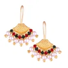 Brass Pearl Ear Cuffs for Women 