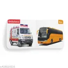 My First Tiny Board Book Vehicles for Kids Toddlers Babies Early Learning Transport Picture Book Sturdy Board Pages Educational Preschool Vocabulary Builder Perfect Birthday Gift Homeschooling Nursery Kindergarten