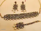 Women's Alloy Gold Plated Jewellery Set