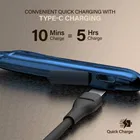 Aroma Nb119 Zebra Upto 100H Playtime, Enc, Magnetic On/Off, Fast Charging Neckband Bluetooth  