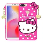 Rubber Back Cover for MI Redmi 6 