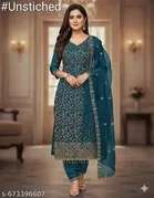 Embroidered Punjabi/All Over Suits for Women 