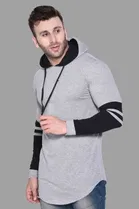 Full Sleeve Hooded T-Shirt for Men 