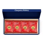 Sethi Chatpatey Rishtey Celebration Pack (Shahi Mixture 75g, Aloo Bhujia 75g, Khatta Meetha 75g & Nut Cracker 75g)